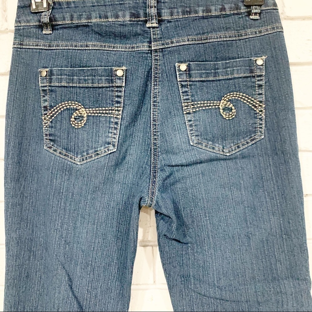 Debenhams Bootcut Jeans in Authentic Blue Jeans - Picture 7 of 12